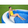 Детский бассейн BESTWAY 241х241х140см с навесом, 850л 54337 BW