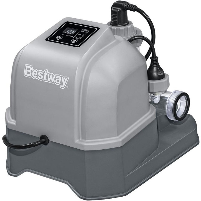 Хлоргенератор для бассейнов BESTWAY 58775 от 26498 л, мин. поток 1249л/ч, хлор 12 г/ч 58775 BW