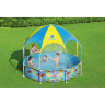 Каркасный бассейн BESTWAY MY FIRST POOL 244х51см с навесом, 1688л 56432 BW