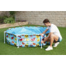 Каркасный бассейн BESTWAY MY FIRST POOL 244х51см с навесом, 1688л 56432 BW