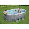 Каркасный бассейн BESTWAY POWER STEEL 305х200х84см, 3668л + фильтр-насос 1249л/ч, поплавок-дозатор 5614A BW