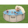 Каркасный бассейн BESTWAY POWER STEEL 396x107см, 11133л 5614V BW