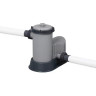 Каркасный бассейн BESTWAY POWER STEEL Ротанг 549x122см + фильтр-насос 5678 л/ч, тент, лестница 56977 BW