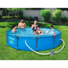Каркасный бассейн BESTWAY STEEL PRO 14415, 305х100 см фильтр 14415 BW