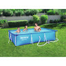 Каркасный бассейн BESTWAY STEEL PRO 300х201х66см, 3300л + фильтр-насос 1249 л/ч 56411 BW