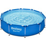 Каркасный бассейн BESTWAY STEEL PRO 305х76см, 4678л + фильтр-насос 1249 л/ч 56679 BW