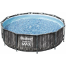 Каркасный бассейн BESTWAY STEEL PRO MAX 366х122см, 10250л, фильтр-насос, лестница 561PZ BW
