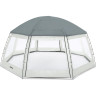 Круглый купол для бассейна BESTWAY 600x600x295см 58612 BW