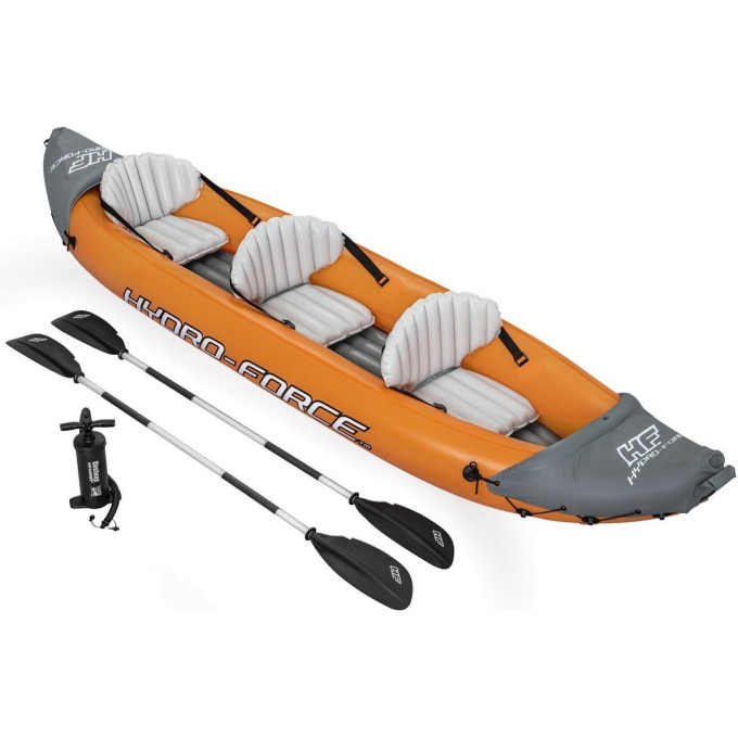 Надувная байдарка BESTWAY RAPID X3 385х100см (381х100см), до 250кг 65132 BW