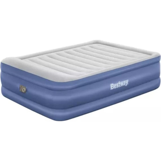Надувная кровать 152х203х61см BESTWAY с подголовником, 67690 BW