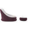Надувное кресло 100х121х86см BESTWAY COMFORT CRUISER с пуфиком 54х54х26см, 2 цвета 75053 BW