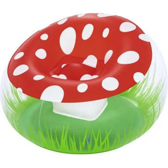 Надувное кресло BESTWAY MIGHTY MUSHROOM 75123 112x112x66см, до 75 кг, от 6 лет