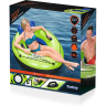 Надувной круг-кресло 119см (106х106х45см) BESTWAY WHITECAP RIDER с ручками, до 90кг 43108 BW