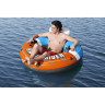 Надувной круг-кресло BESTWAY RAPID RIDER 135см с ручками и подстакаником, до 90кг 43116 BW