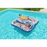 Надувной матрас-плот для плавания BESTWAY COMFORT PLUSH DOUBLE 204х188см для двоих, до 180кг 43653 BW