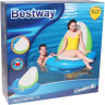 Надувной матрас-шезлонг для плавания BESTWAY 150х140 см 43136 BW