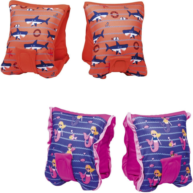 Нарукавники BESTWAY 38х16.5см с ткан.покрытием, 3-6 лет, 2 вида 32183 BW