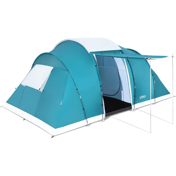 Палатка 6-местная BESTWAY FAMILY GROUND 6 490x280x200см, 2 слоя, 190T polyester PU, 3000мм, 120гр/м2 PE 68094 BW