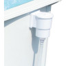 Стальной бассейн BESTWAY HYDRIUM 300х120см, 7630л + песочный ф/насос 3028 л/ч, лестница, тент, подстилка 56566 BW