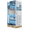 Стальной бассейн BESTWAY HYDRIUM 360х120см, 10990л + песочный ф/насос 3028 л/ч, лестница, тент, подстилка 56574 BW