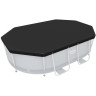 Тент для каркасного бассейна BESTWAY POWER STEEL OVAL POOLS 305х200х84 см 58424 BW
