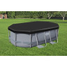 Тент для каркасного бассейна BESTWAY POWER STEEL OVAL POOLS 305х200х84 см 58424 BW