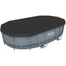 Тент для каркасного бассейна BESTWAY POWER STEEL OVAL POOLS 427х250х100 см 58425 BW