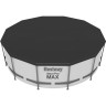 Тент для каркасного бассейна BESTWAY STEEL PRO POOLS, STEEL PRO MAX POOLS, HYDRIUM SPLASHER POOLS 366 см (d 366см) 58037 BW